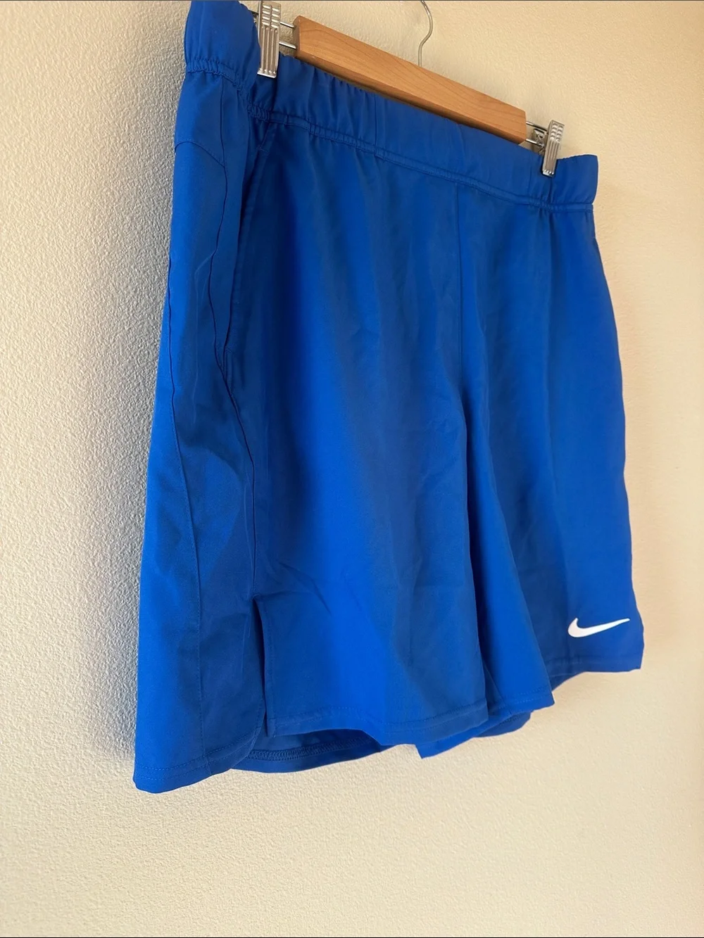 Nike Dri-Fit royal blue shorts